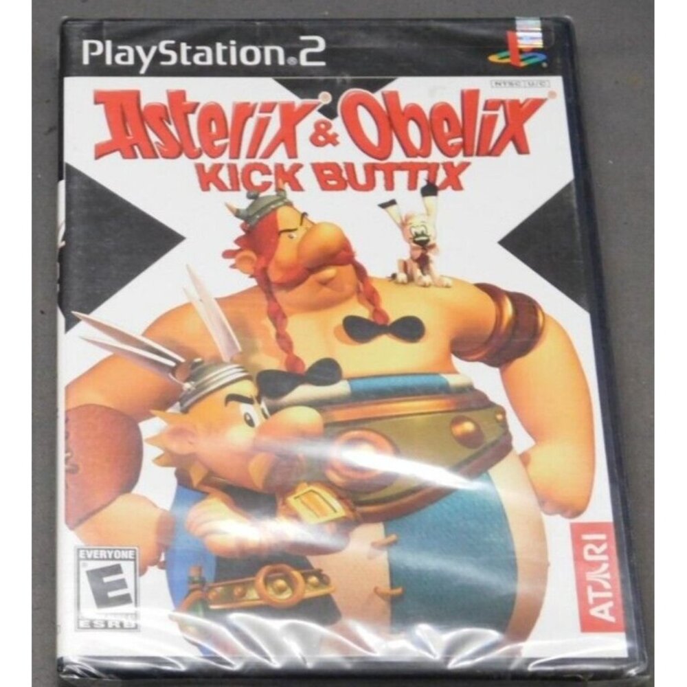 NIB Asterix & Obelix Kick Buttix PlayStation 2 PS2 Factory Sealed